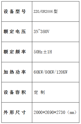 立式煮肉罐参数