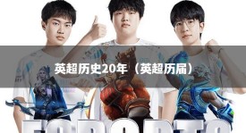 英超历史20年（英超历届）