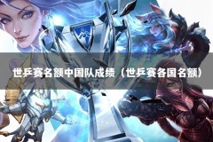 世乒赛名额中国队成绩（世乒赛各国名额）