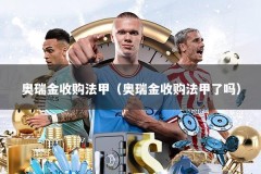 奥瑞金收购法甲（奥瑞金收购法甲了吗）